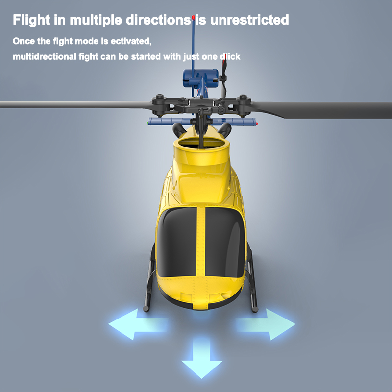 A60 RC Helicopter 2.4G 6-Aixs  - Rc Helicopter Nitro recension och pris