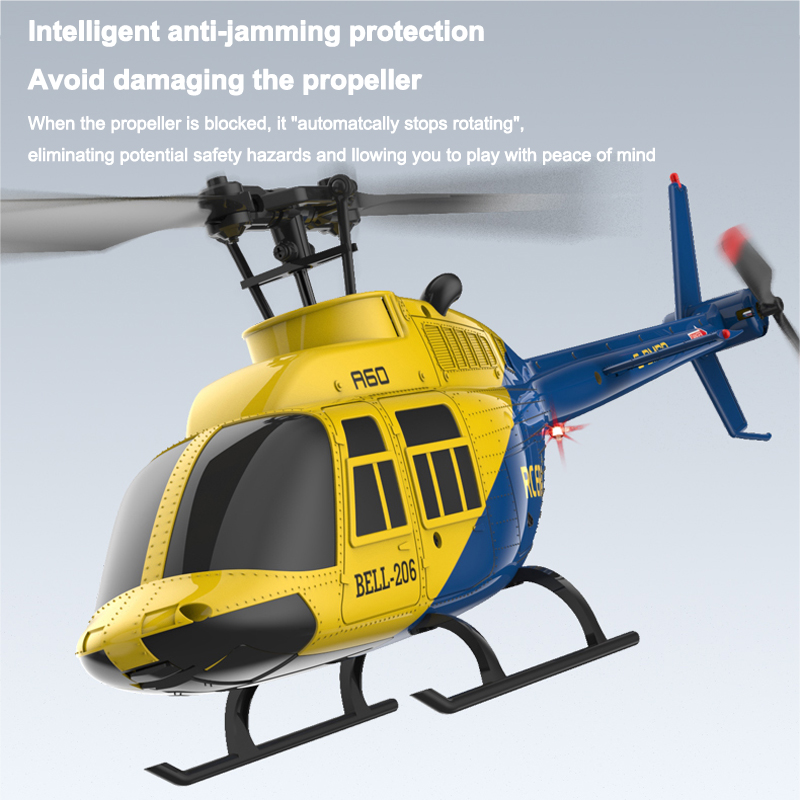 A60 RC Helicopter 2.4G 6-Aixs  - Rc Helicopter Nitro recension och pris