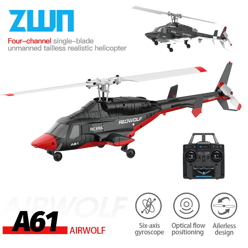 A61 RC Helicopter 2.4G 6-Aixs  - Rc Helicopter Nitro recension och pris