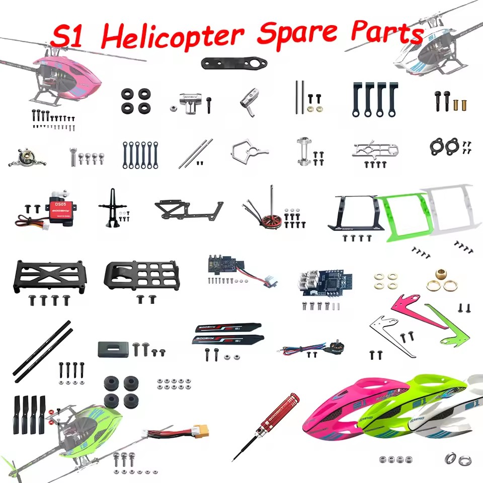 Goosky S1 Remote Control Helic - Rc Helicopter Bag recension och pris