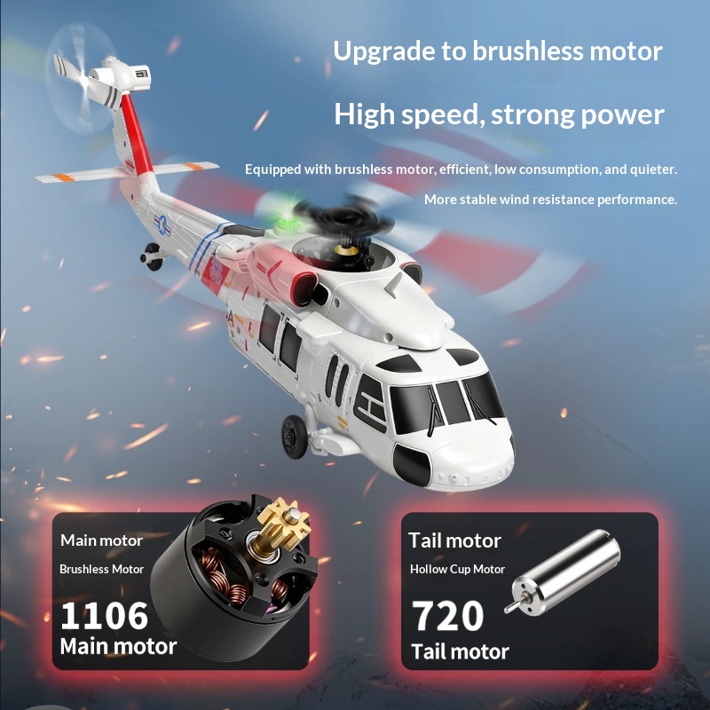 Wltoys K270 Black Hawk Uh 60l  - Rc Helicopter Large recension och pris