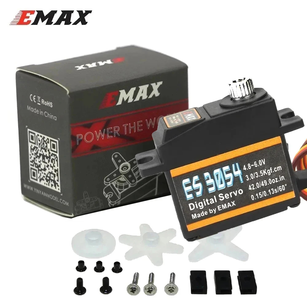 4pcs EMAX ES3054 ES3004 ES3001 - Rc Helicopter Servo recension och pris